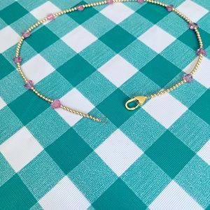 Audrey Limoges Ice Queen in Pink Necklace